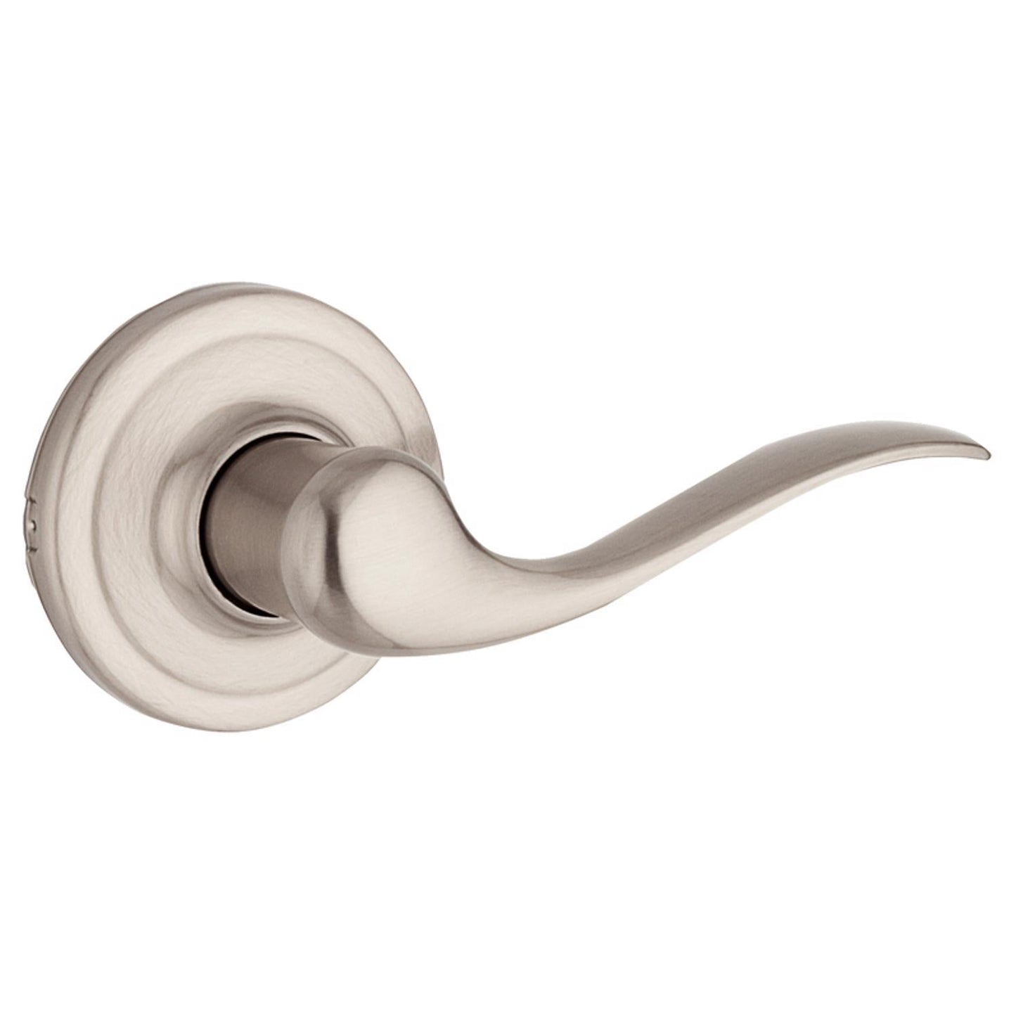 Kwikset Tustin Satin Nickel Passage Lockset, ANSI/BHMA Grade 2, 1-3/4 in.