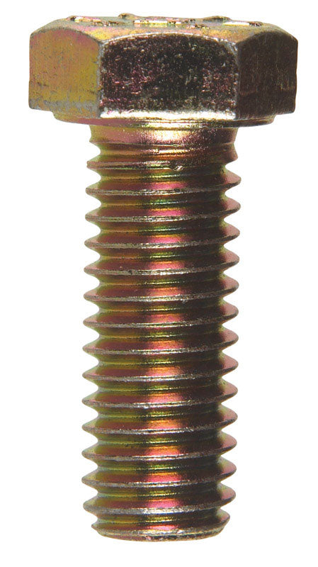 Hillman 3/8 in. Diameter x 1 in. Length Grade 8 Heat-Treated Steel Hex Head Cap Screw, 100-Pack