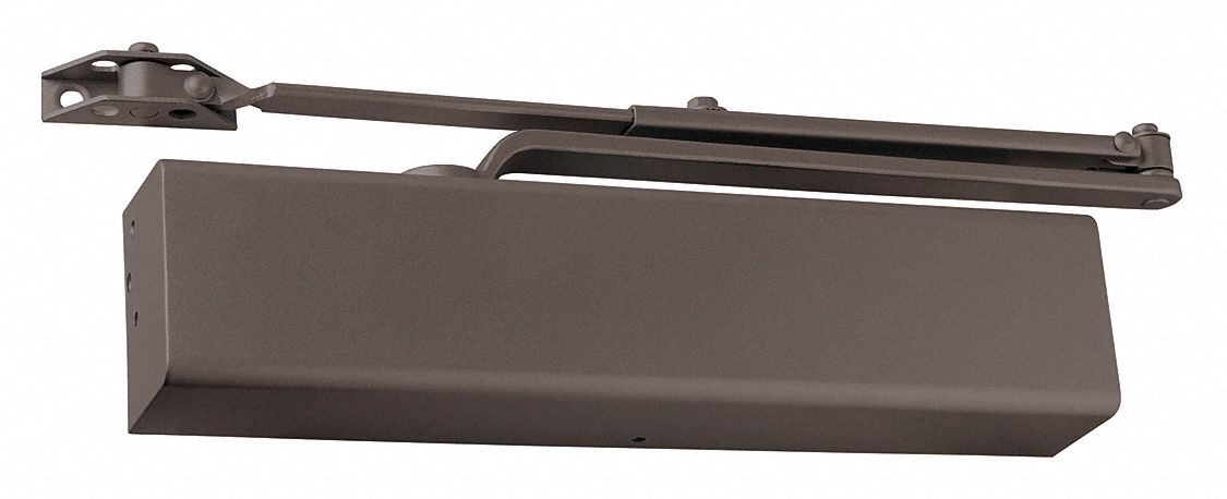 DEXTER Bronze Medium Duty Door Closer, Grade 2 - Standard Mount