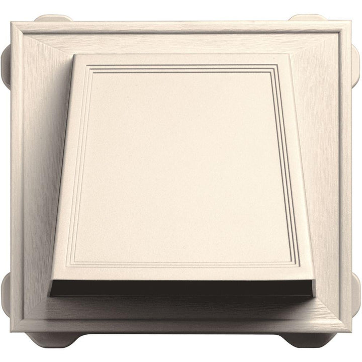 6 in. Hooded Siding Vent #021-Sandstone Beige - Super Arbor