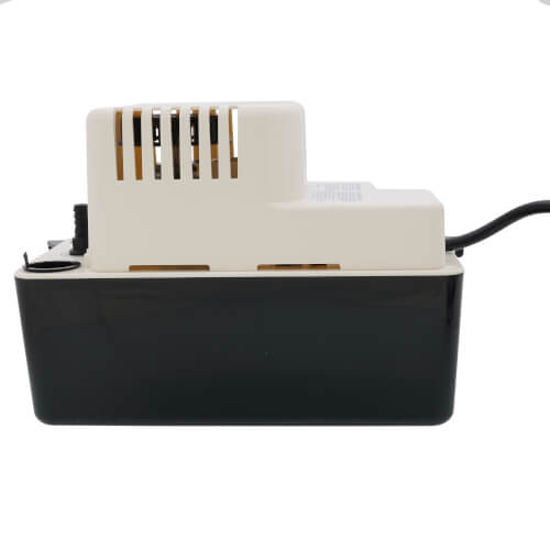 Little Giant 554411 condensate pump - side view (Voltage: 115V; Horse Power: 1/50)