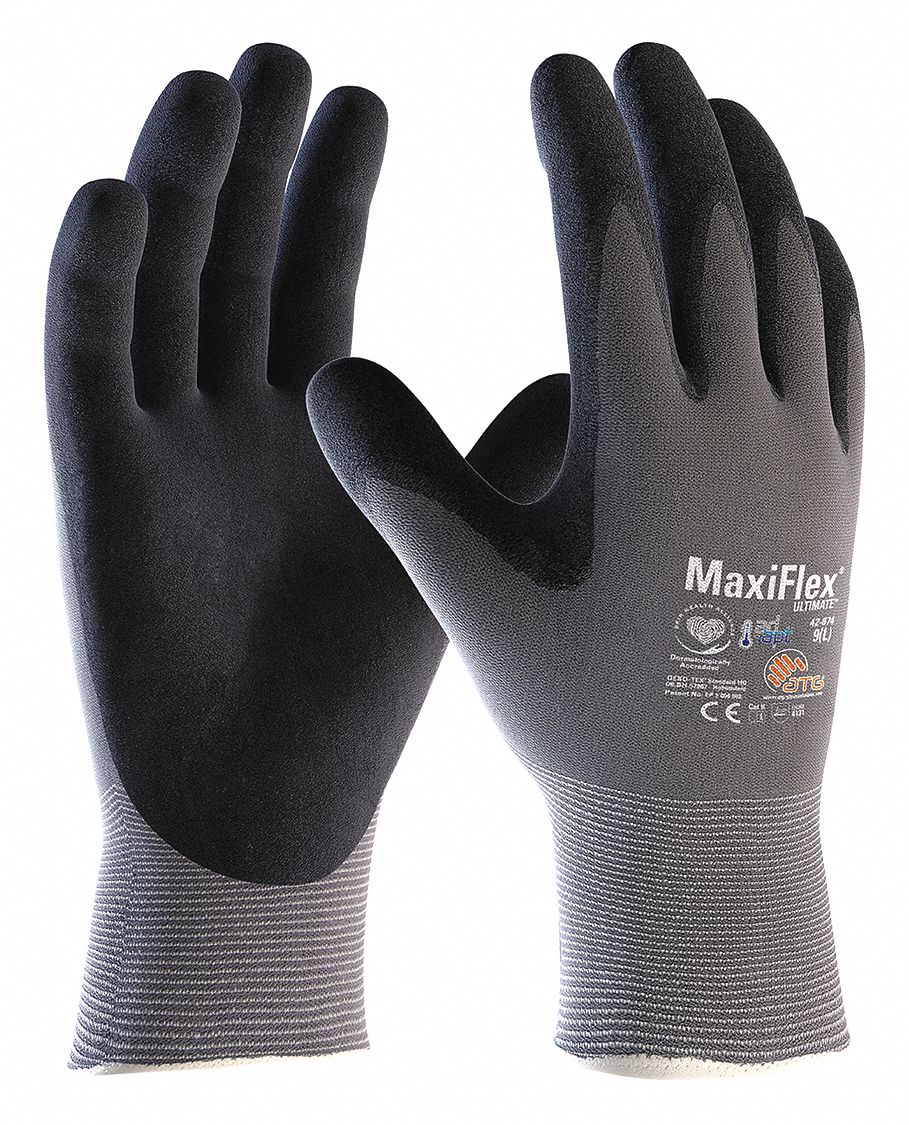 PIP MaxiFlex Ultimate Foam Nitrile Coated Gloves XS - 12 Pack