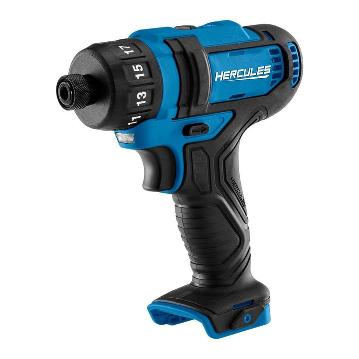 Hercules 12V Lithium‑Ion Cordless Compact 1/4 in. Hex Screwdriver – Tool Only
