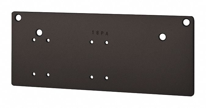 ASSA ABLOY ACCENTRA Bronze Door Closer Drop Plate