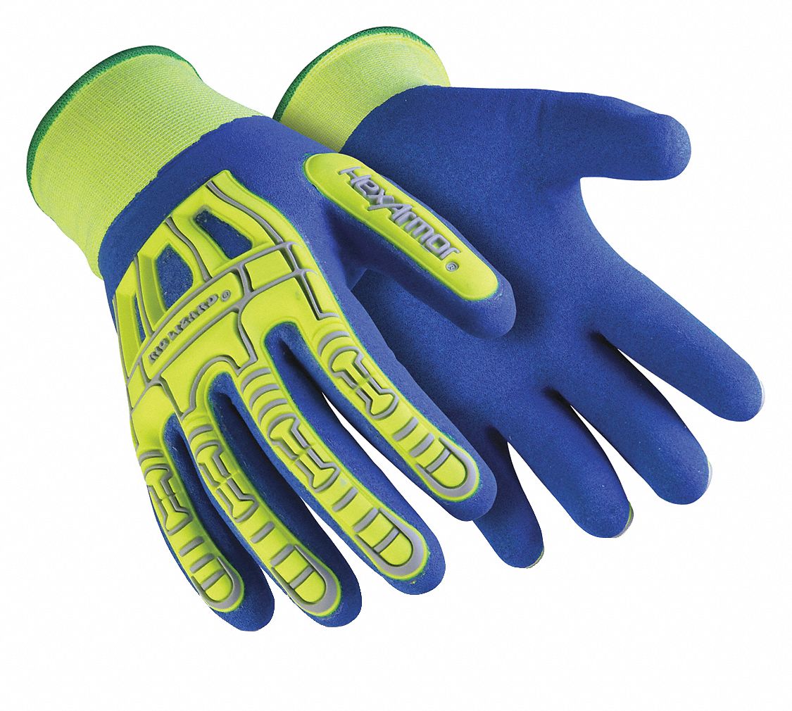 HEXARMOR Rig Lizard Thin Lizzie 7101 Nitrile Coated Gloves, 2XL