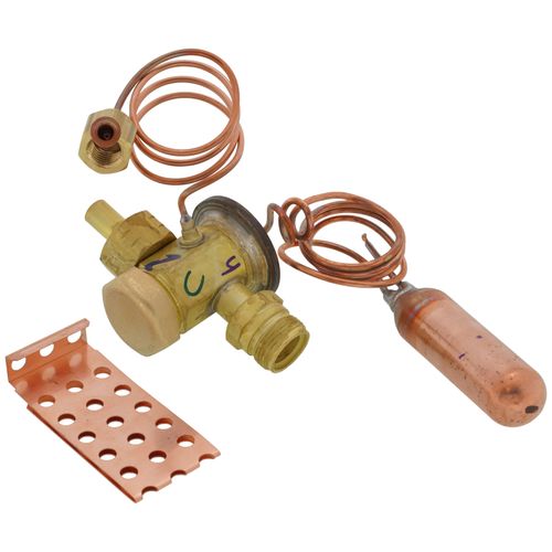 Lennox 56J19 valve - side view (Features: R22 Refrigerant; Product Type: Valve)