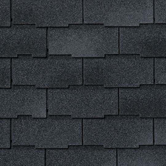 Atlas Legend Designer Fiberglass Shingles, Black Shadow — 36 in x 12 in, 5 in Exposure, 75 lb/BDL