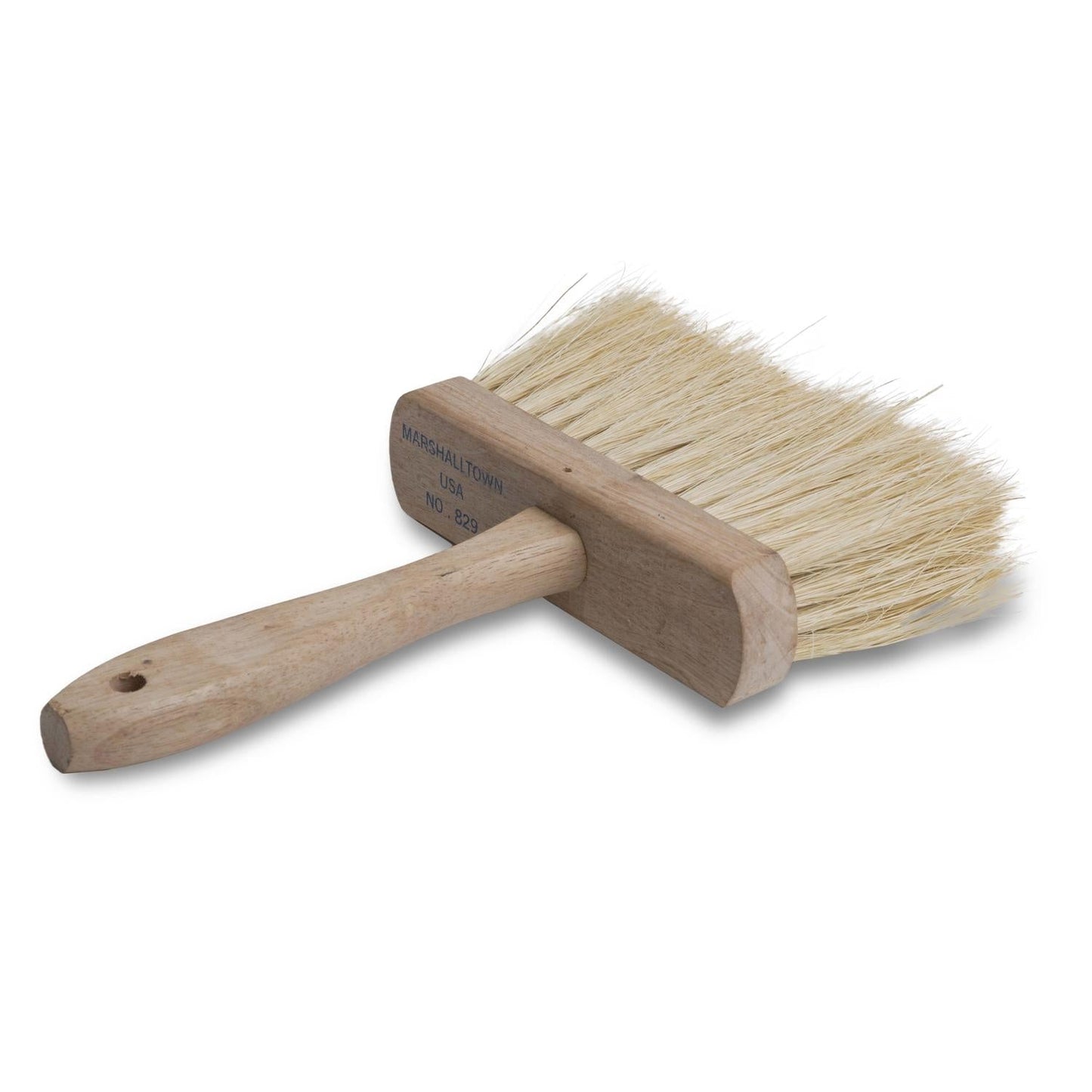 Marshalltown Wood/Natural Fiber Concrete Brush — 12 in. Length