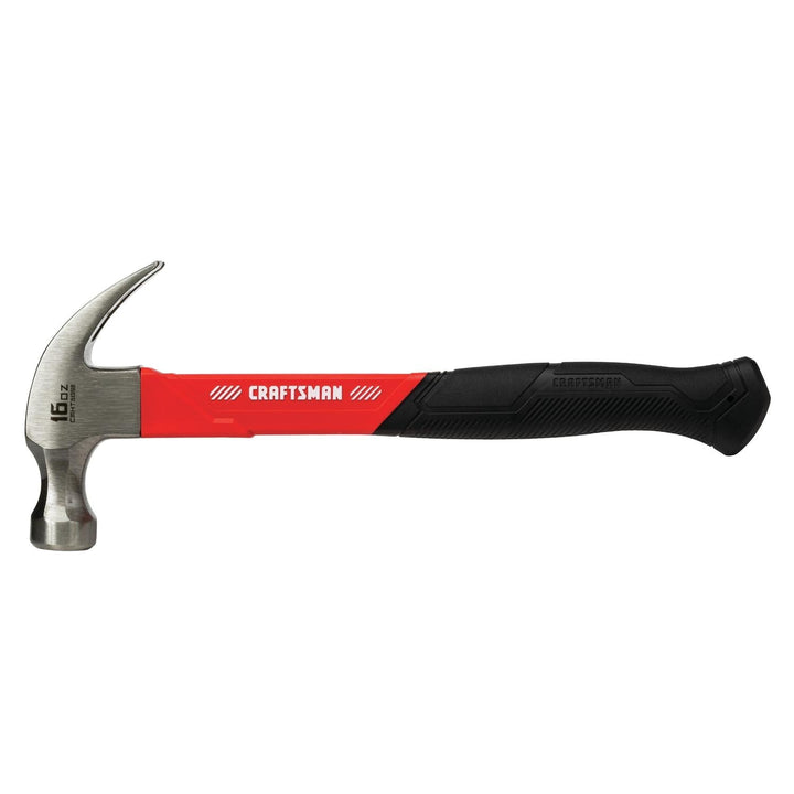 Craftsman 16 oz Smooth Face General Purpose Claw Hammer with Fiberglass Handle