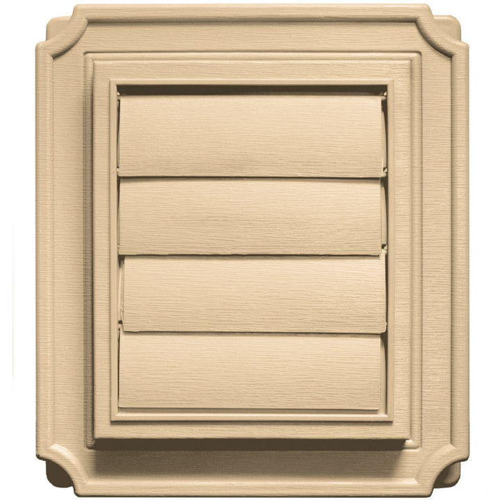Scalloped Exhaust Siding Vent #045-Sandstone Maple - Super Arbor