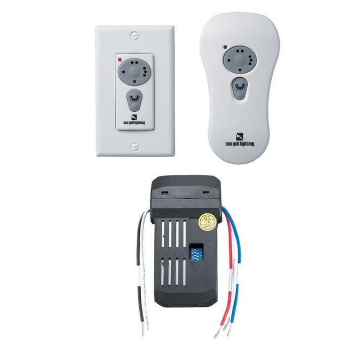 White Ceiling Fan Wireless Remote Control