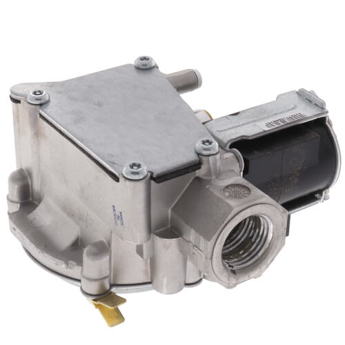 Rheem 60-24180-81 gas valve - side view (Type: Natural Gas (NG); Voltage: 24V)