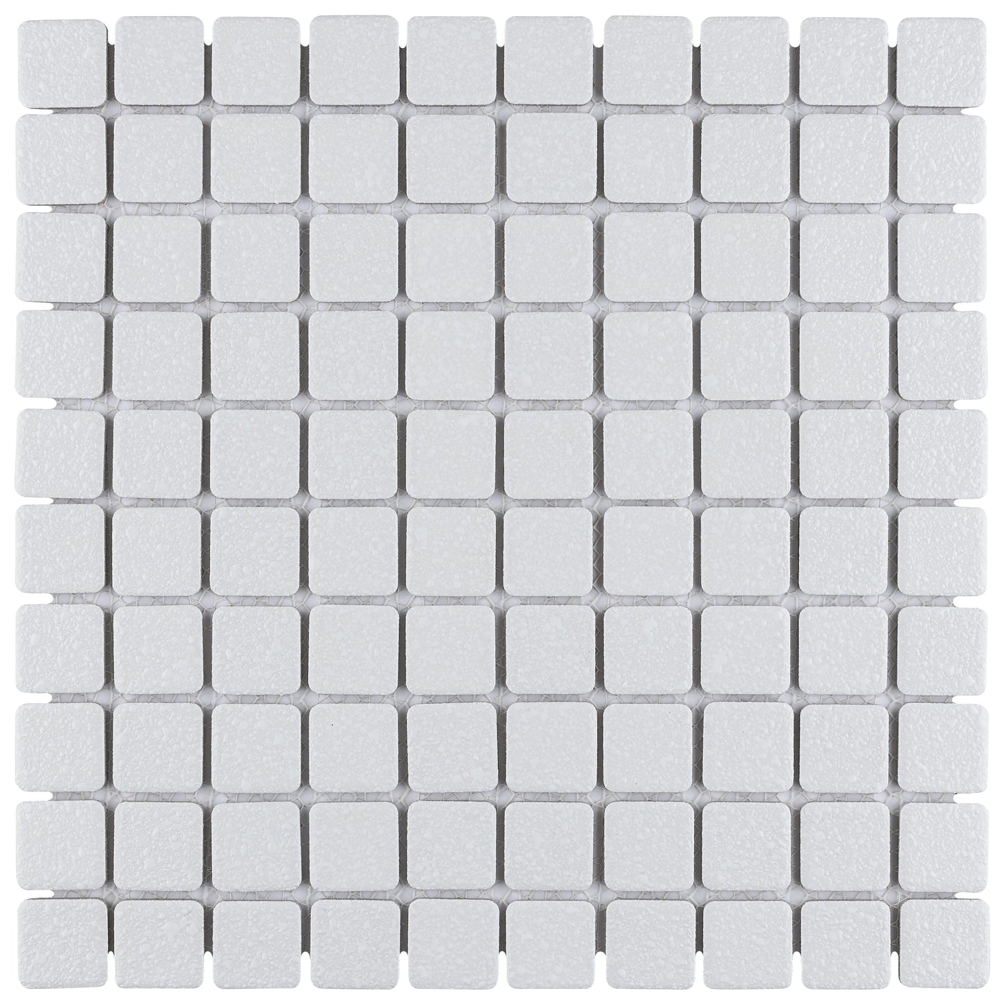 Affinity Tile Crystalline Square White 12-in x 12-in Multi-finish Porcelain Mosaic Floor and Wall Tile product image