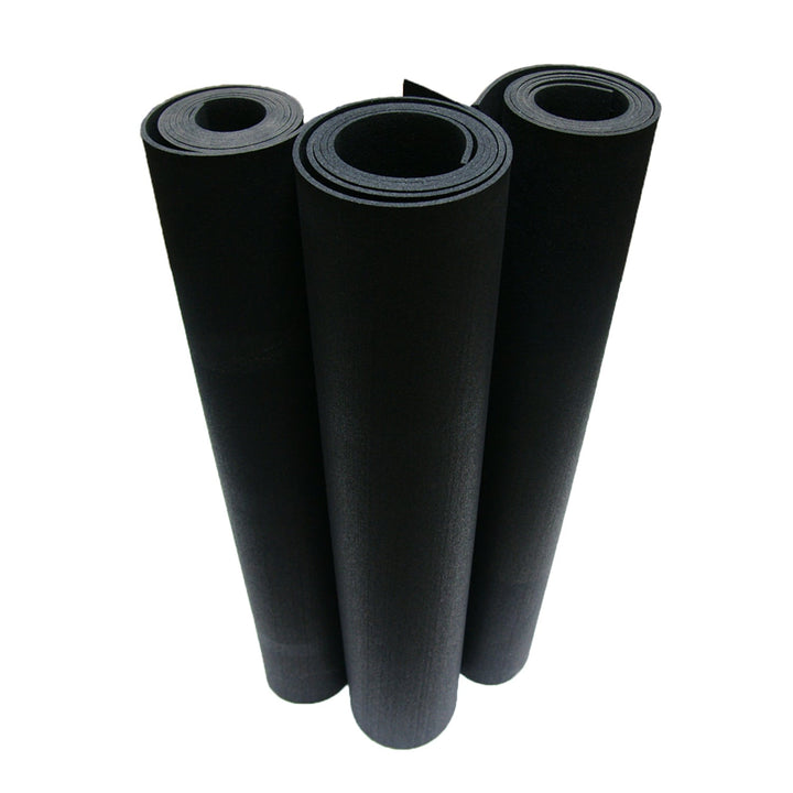 Rubber-Cal 48-in W x 0.375-in T Flooring Tape Rubber Gym Floor Roll (32-sq ft)
