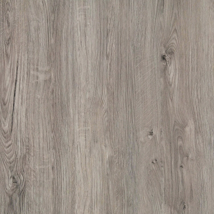 Lucida USA (Sample) Decocore Smoked Gray Wood Look 12-mil Peel and Stick Luxury Vinyl Plank