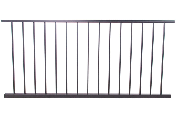 Harmony Railing 6-ft x 34-in Black Aluminum Deck Rail Kit