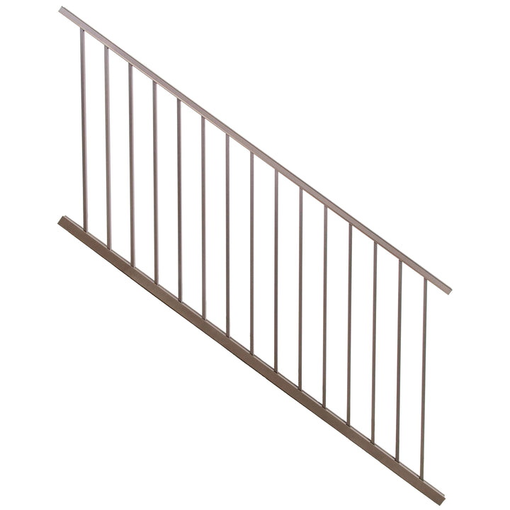 Harmony Railing 6-ft x 34-in Bronze Aluminum Deck Stair Rail Kit