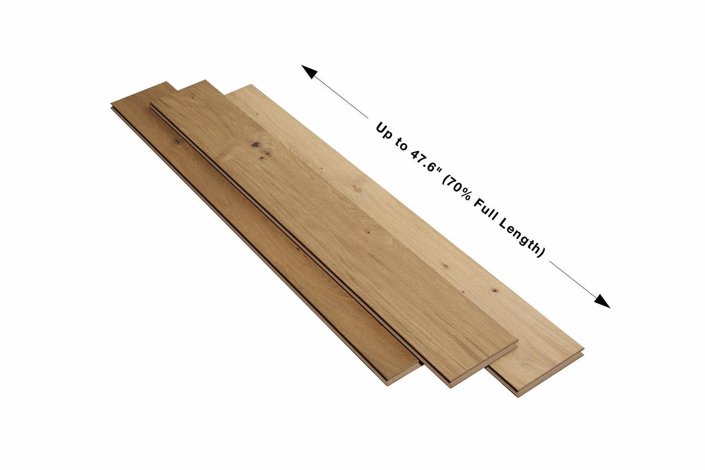 Villa Barcelona White oak Cordoba hardwood flooring — alternate angle