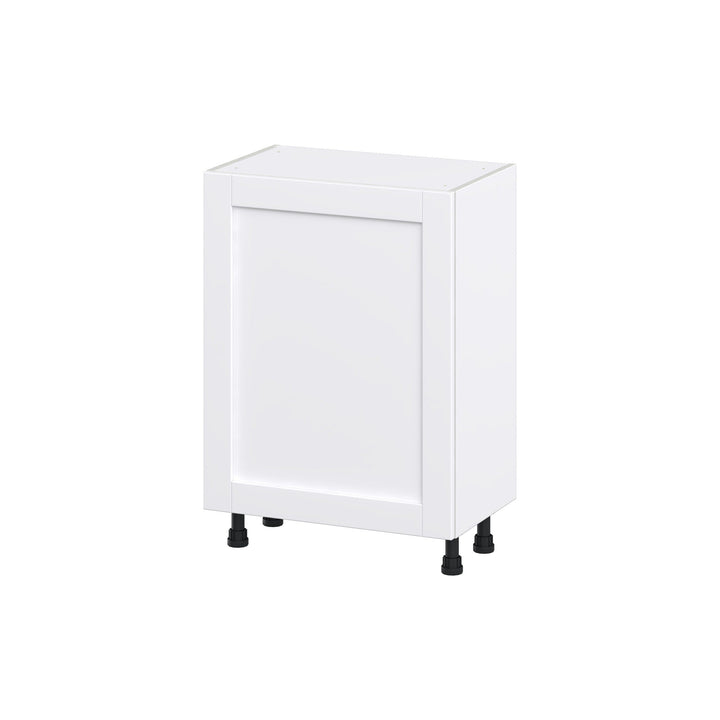 Hugo&Borg Rosemont 24-in W x 34.5-in H x 14-in D Glacier White Base Fully Assembled Cabinet (Flat Panel Shaker Door Style)