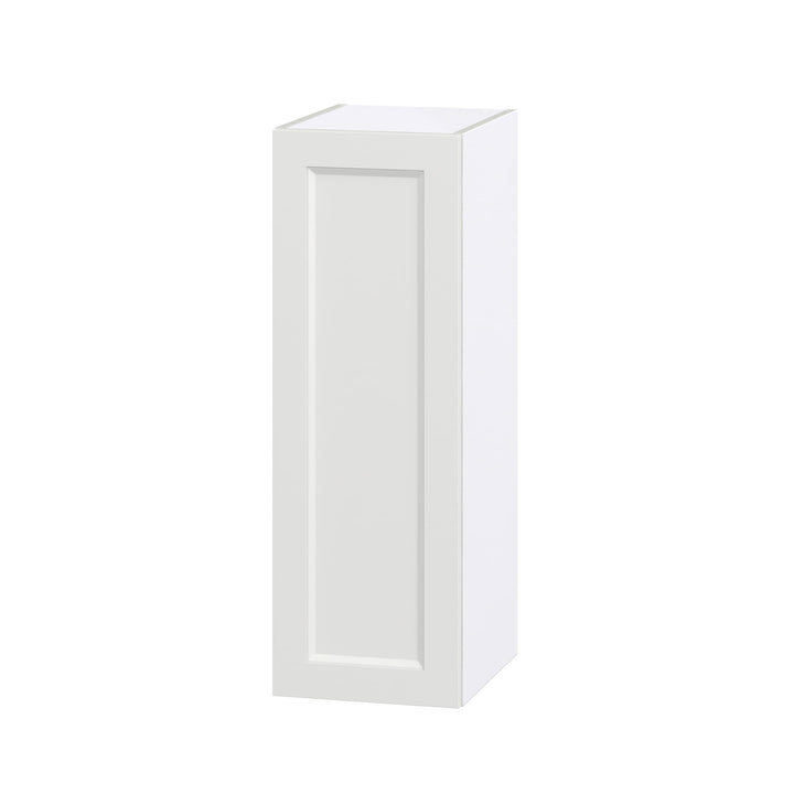 Hugo&Borg Riviera 12-in W x 35-in H x 14-in D Bright White Wall Fully Assembled Cabinet (Recessed Panel Shaker Door Style)