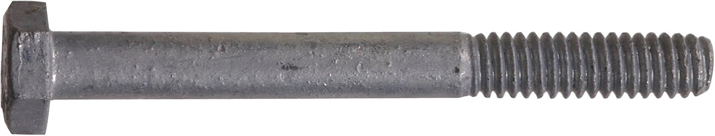 Hillman 3/8 in. Diameter x 8 in. Length Hot-Dipped Galvanized Steel Hex Bolt, 50-Pack