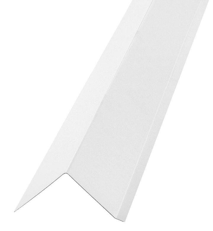 Gibraltar Building Products 3-in x 10-ft White Galvanized Steel Drip Edge (28-Gauge)