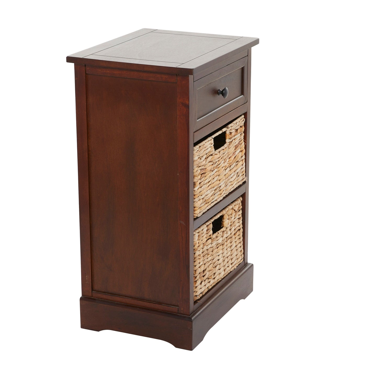 Grayson Lane Brown Matte Fir 1-Drawer Accent Chest