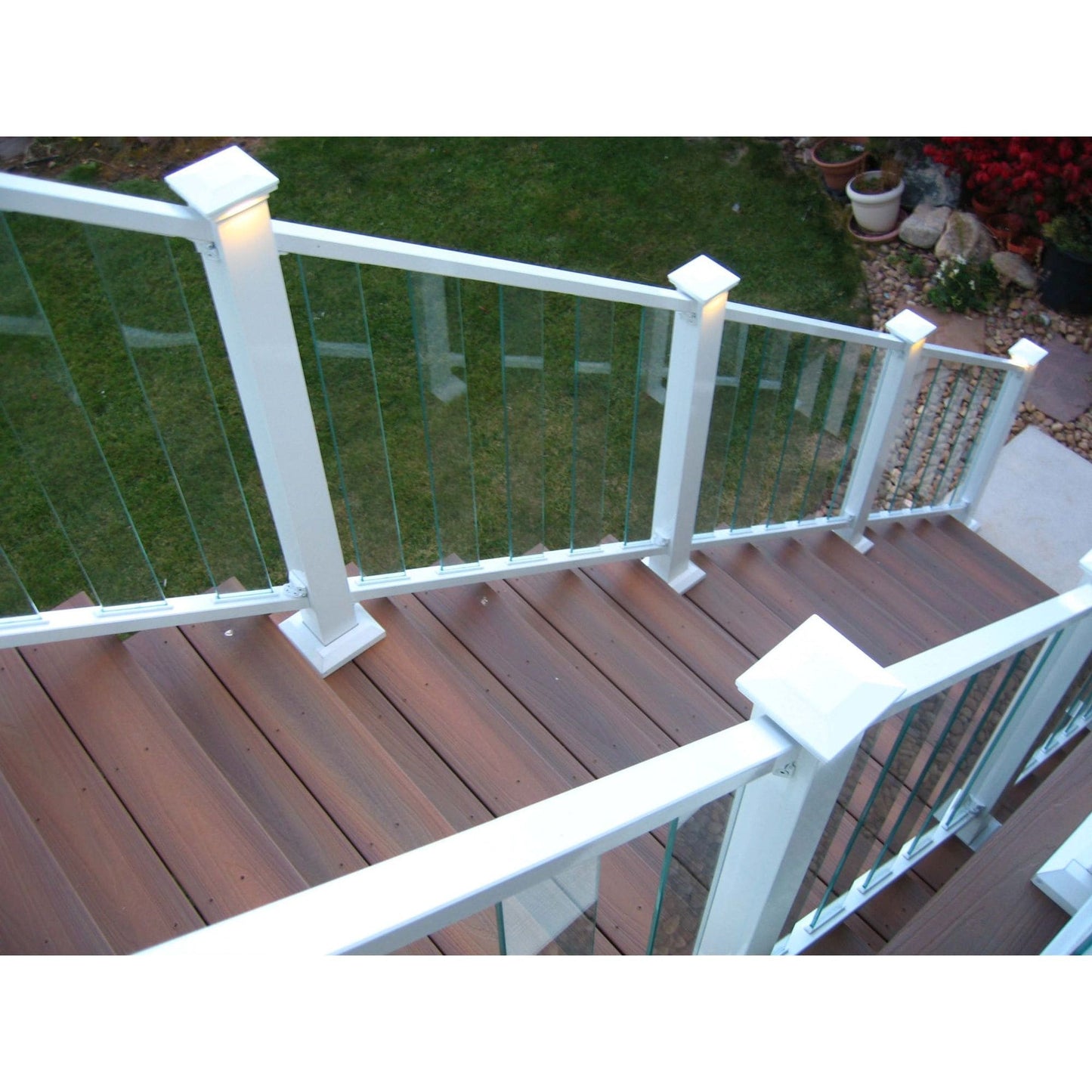 Fortress Building Products 1/4-in x 3-3/4-in x 40-in Pure View Clear Flat Deck Baluster (5-Pack)
