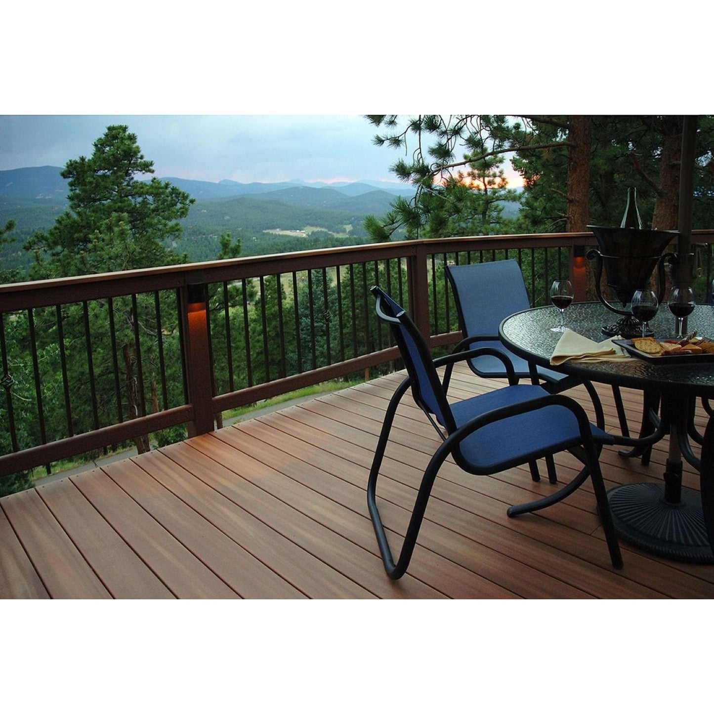 Fortress Building Products 3/4-in x 26-in Balusters Black Sand Metal Square Deck Baluster (10-Pack)