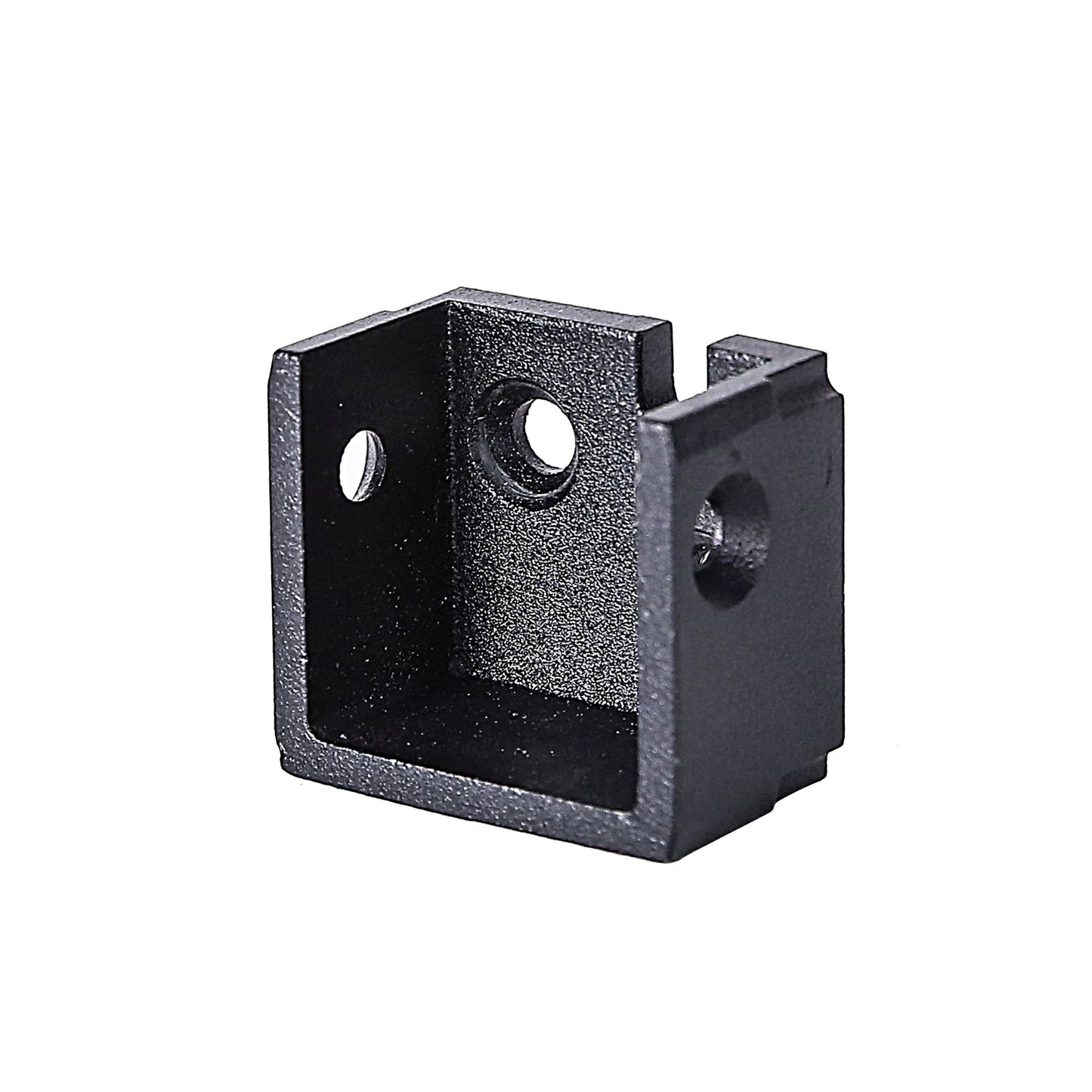 Fortress Building Products 6-in x 4.25-in Black Sand Aluminum Rail Bracket (4-Pack)