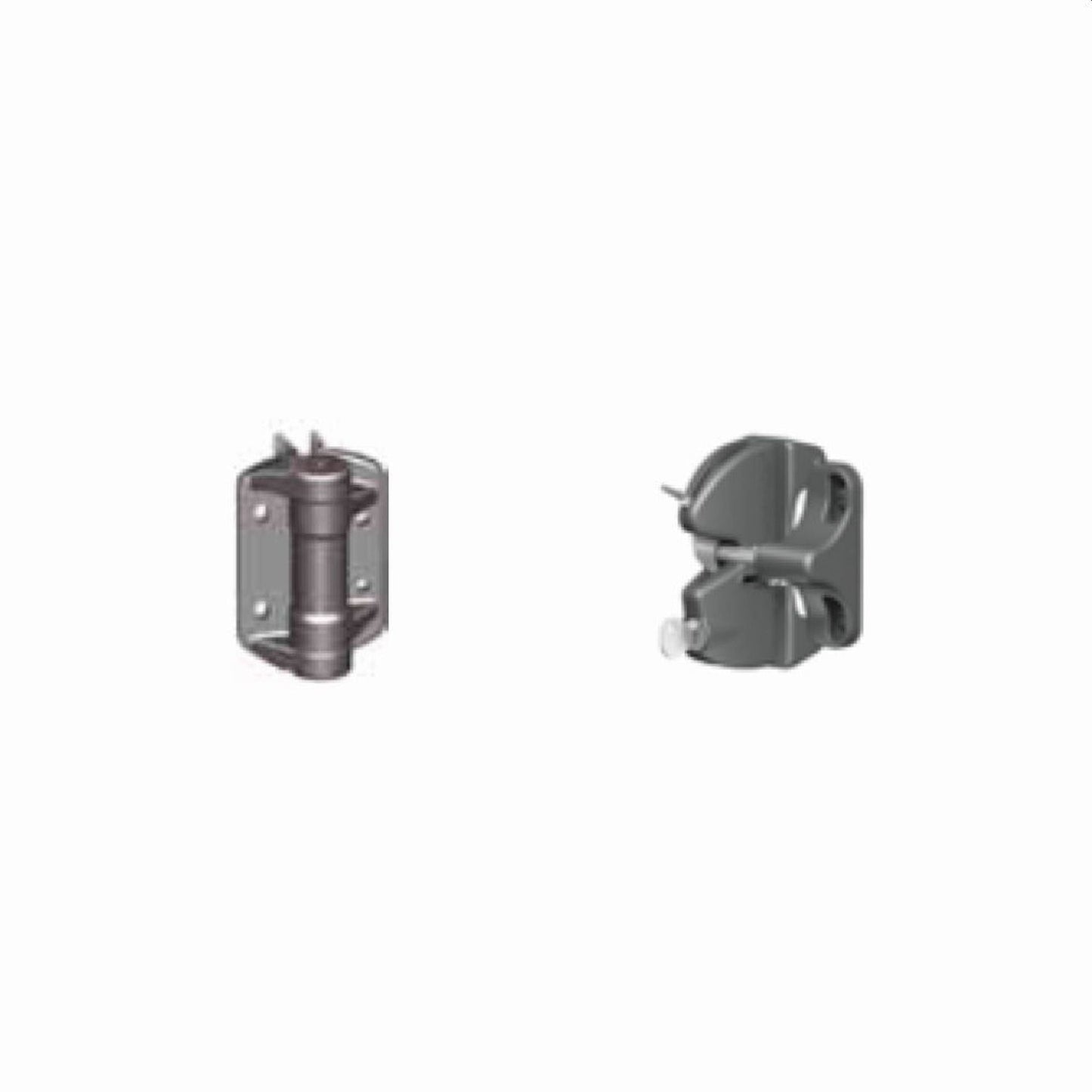 Fortress Building Products 8.5-in x 10-in Black Steel Deck Railing Completer Kit