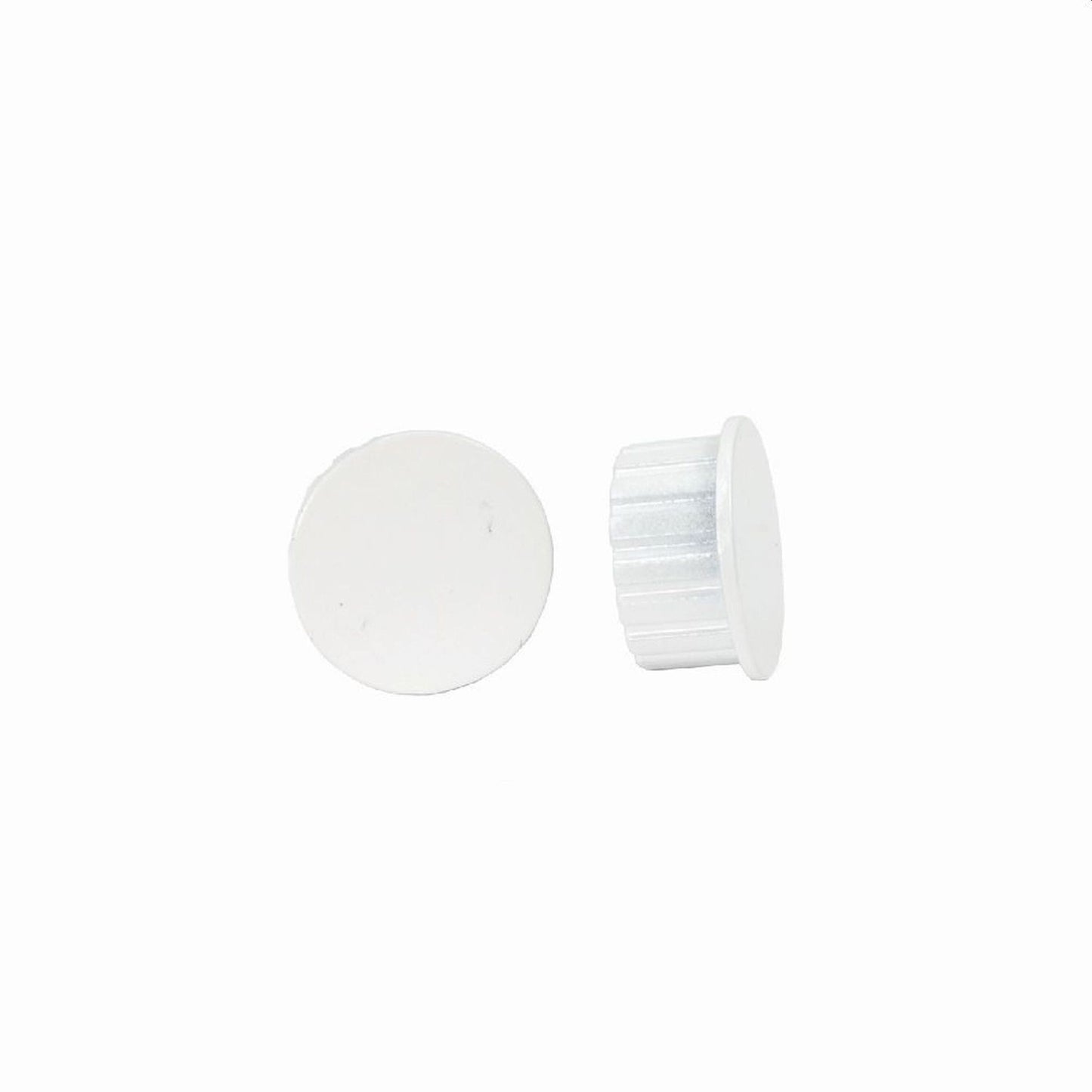 Fortress Building Products 18/25-in White Plastic Rail Cap (2-Pack)