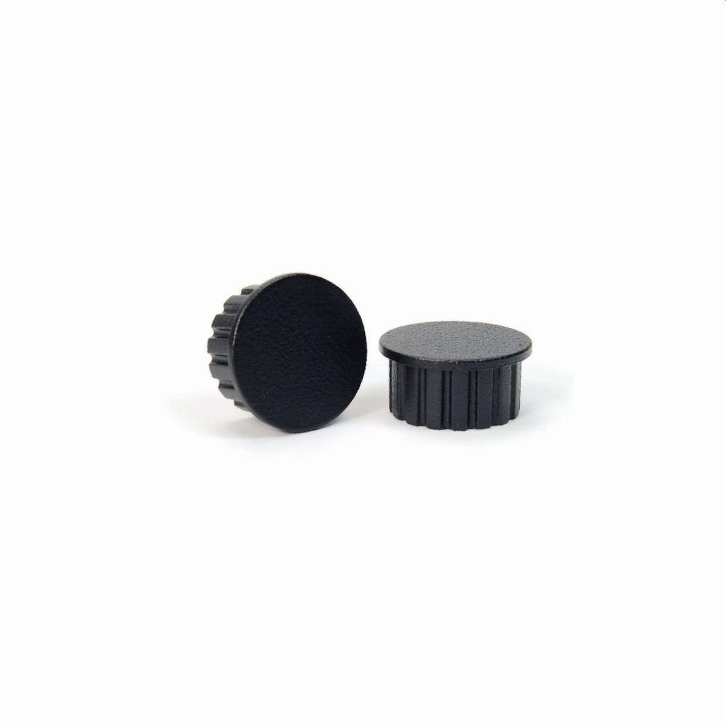 Fortress Building Products 18/25-in Black Plastic Rail Cap (2-Pack)