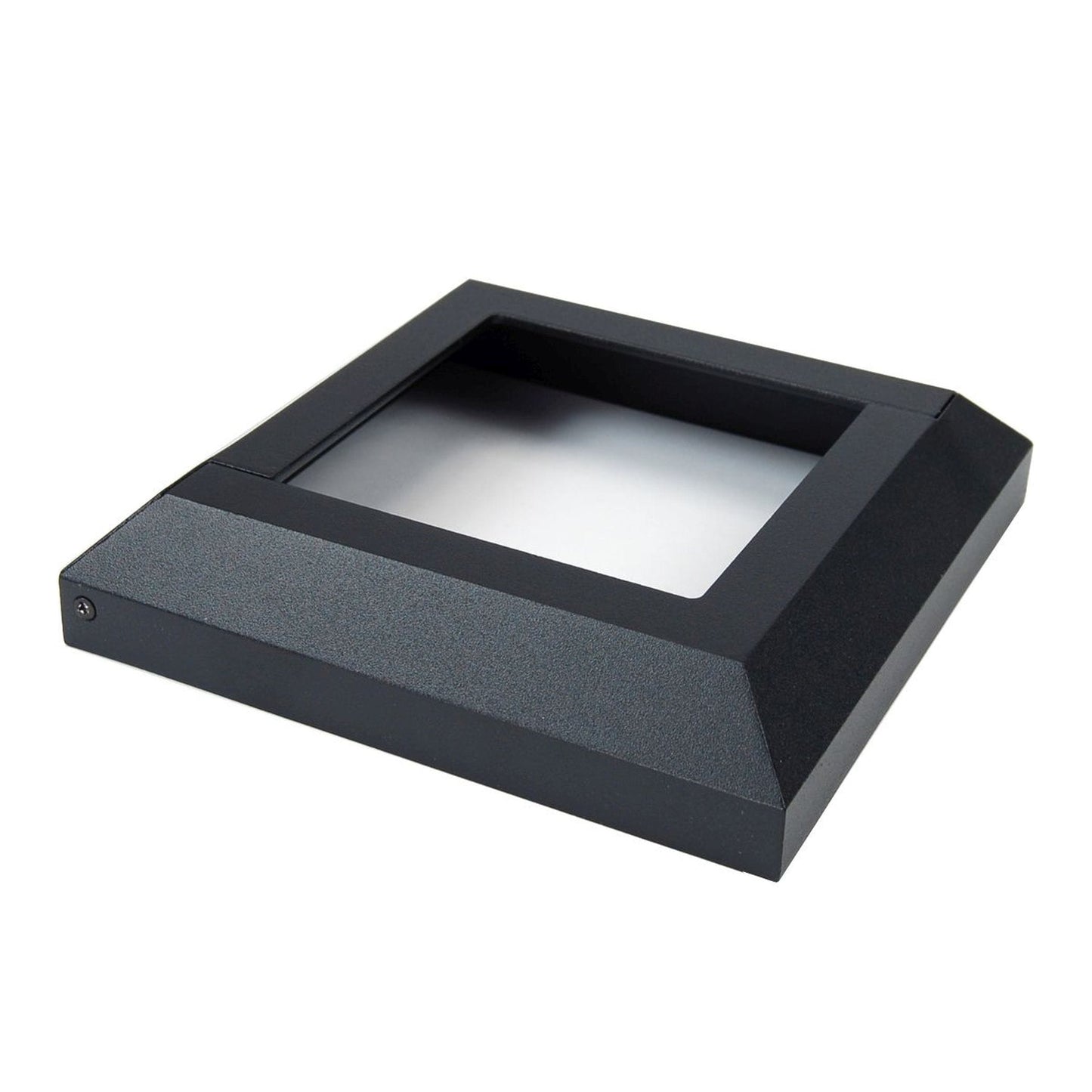 Fortress Building Products Black Sand Aluminum Deck Post Base Trim