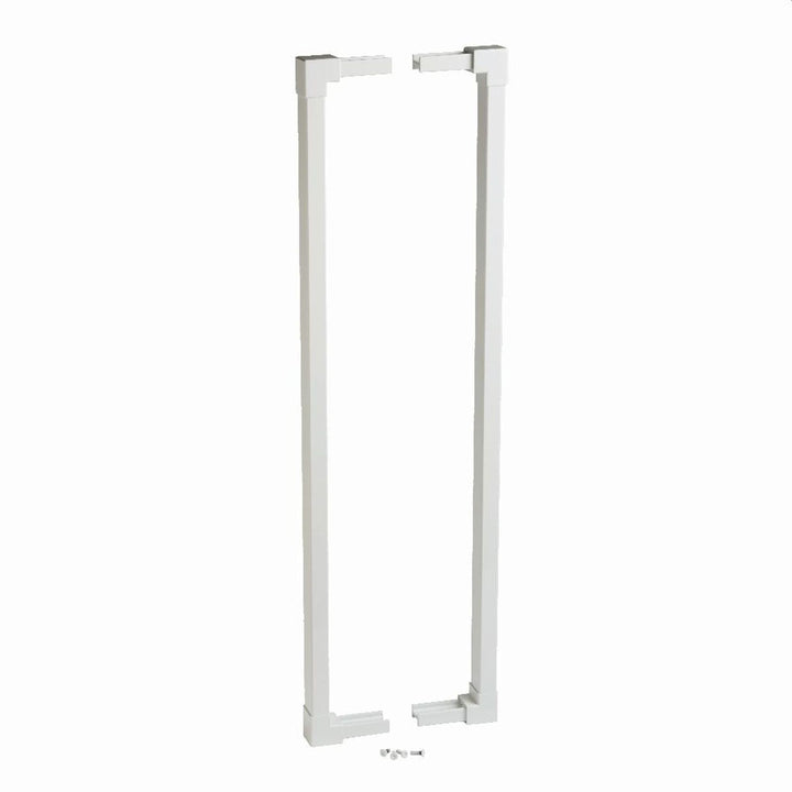 Fortress Building Products Fortress Al13 PLUS 40-in White Powder Coat Aluminum Gate Uprights