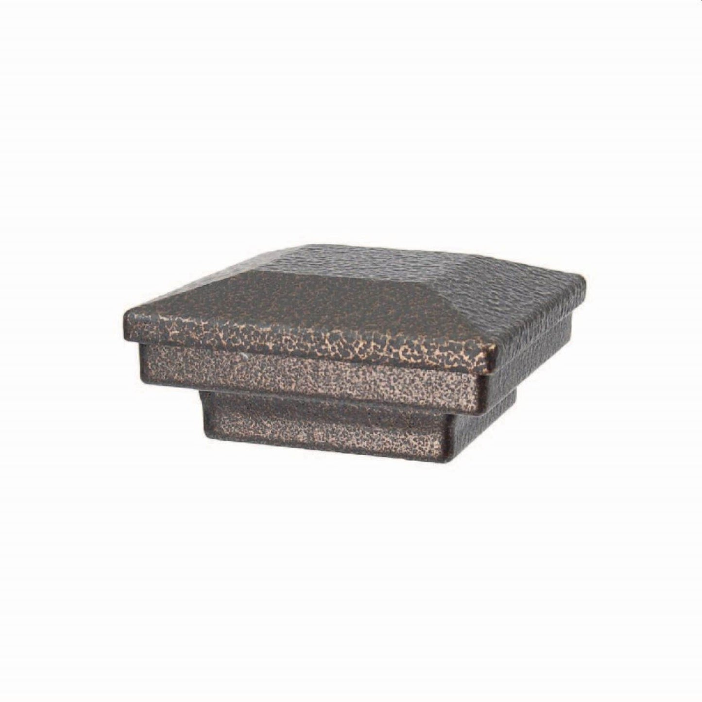 Fortress Building Products Fortress Accents Antique Bronze Aluminum Deck Post Cap