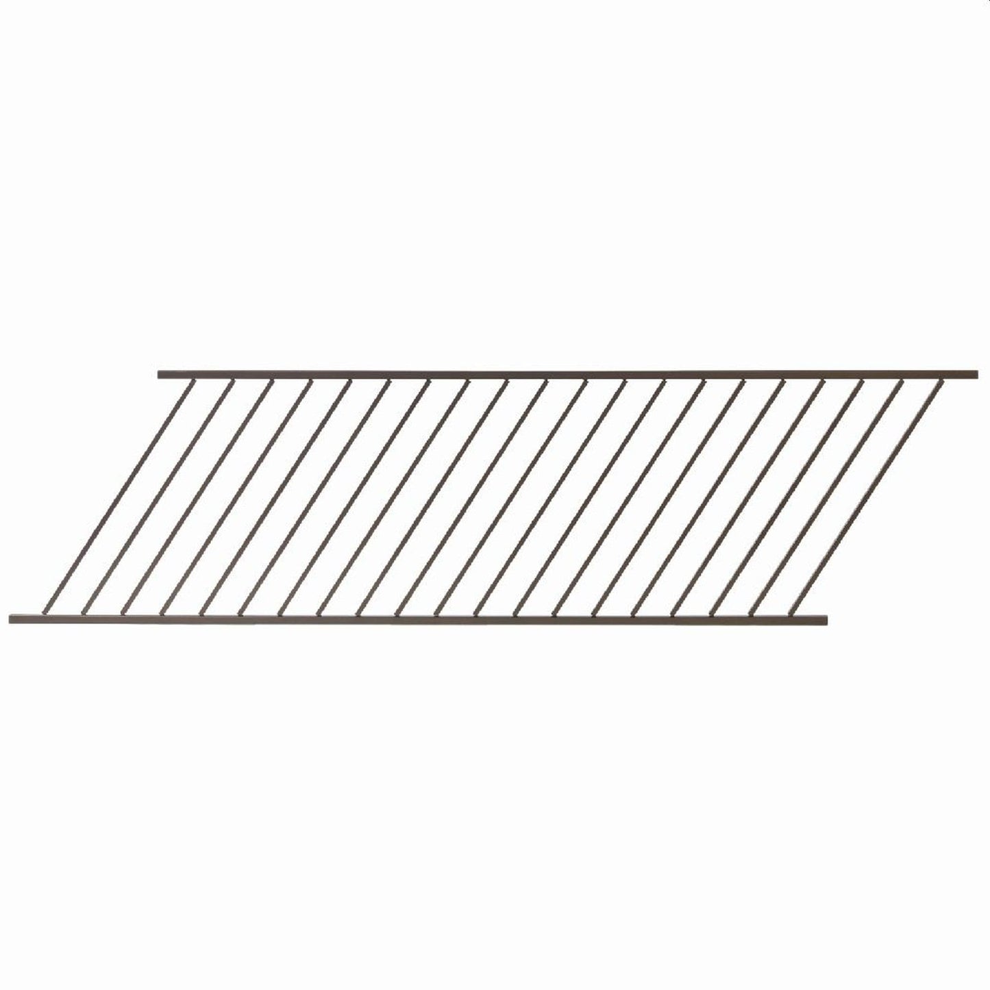 Fortress Building Products 70-ft x 34-in Antique Bronze Metal Deck Rail Kit