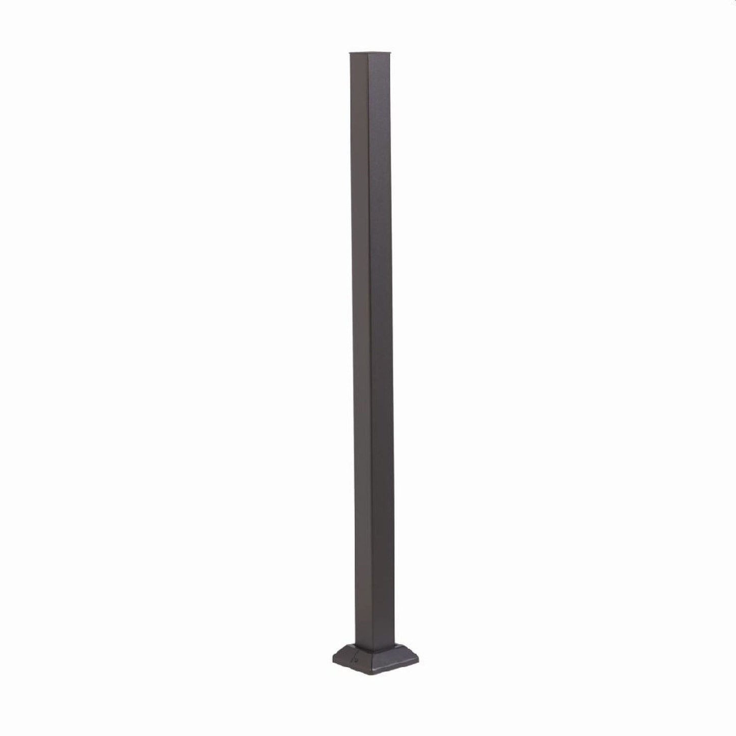 Fortress Building Products Fe26 5.31-in 4-ft Black Sand Deck Post