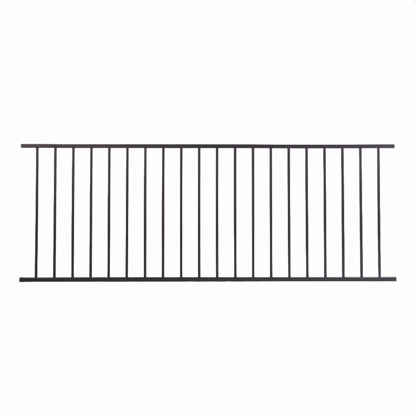 Fortress Building Products 118-ft x 34-in Black Sand Metal Deck Rail Kit