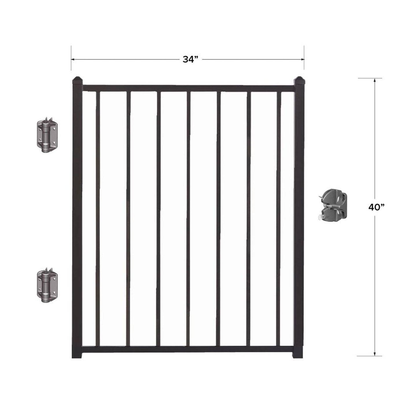 Fortress Building Products Fortress FE26 40x34 Gate Kit K-53140358