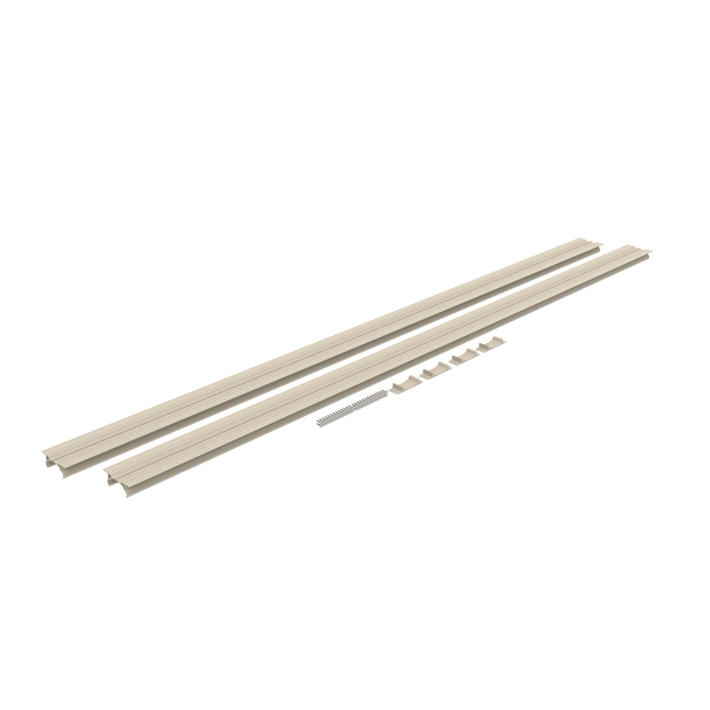 Freedom 91-in x 4.63-in Clay Vinyl Deck Board Adaptor (2-Pack)