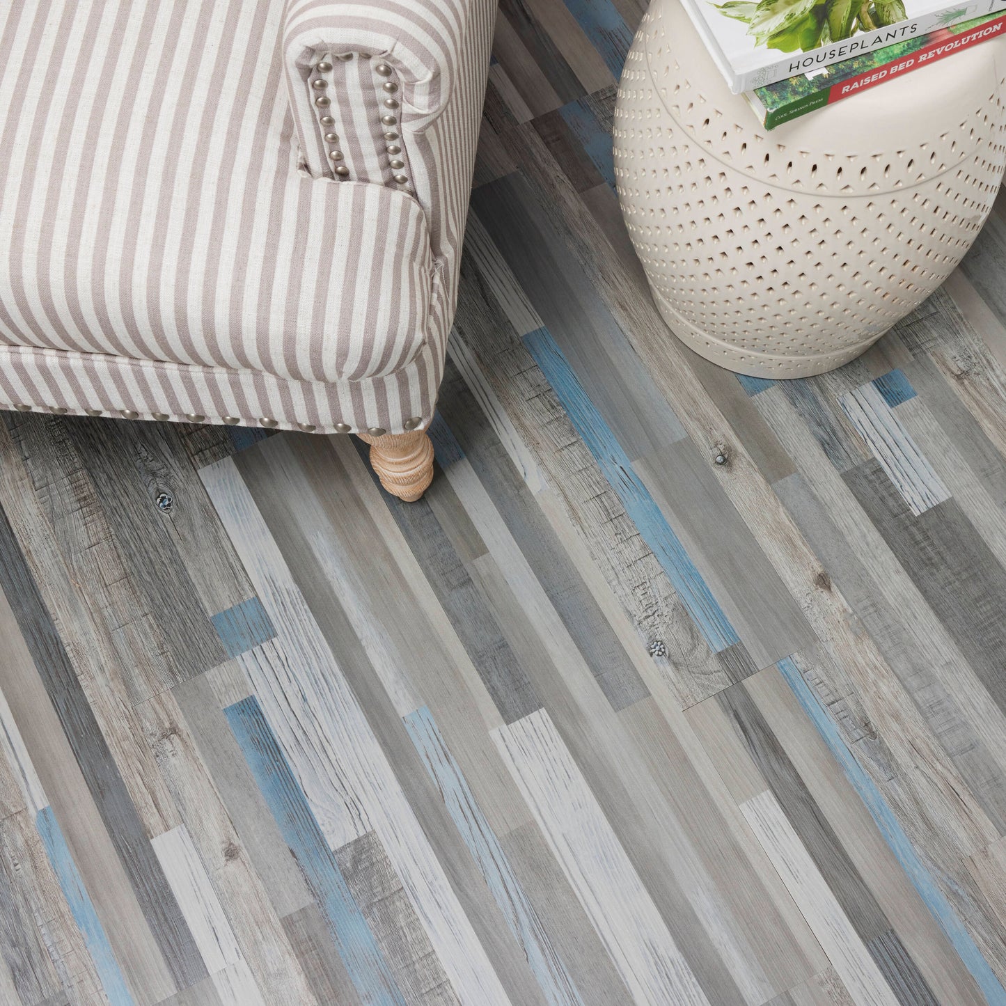 Lucida USA BaseCore Quilt 6-in W x 36-in L x 2-mm Waterproof Peel-and-Stick Luxury Vinyl Plank Flooring, 12-mil Wear Layer (54-sq ft Carton)
