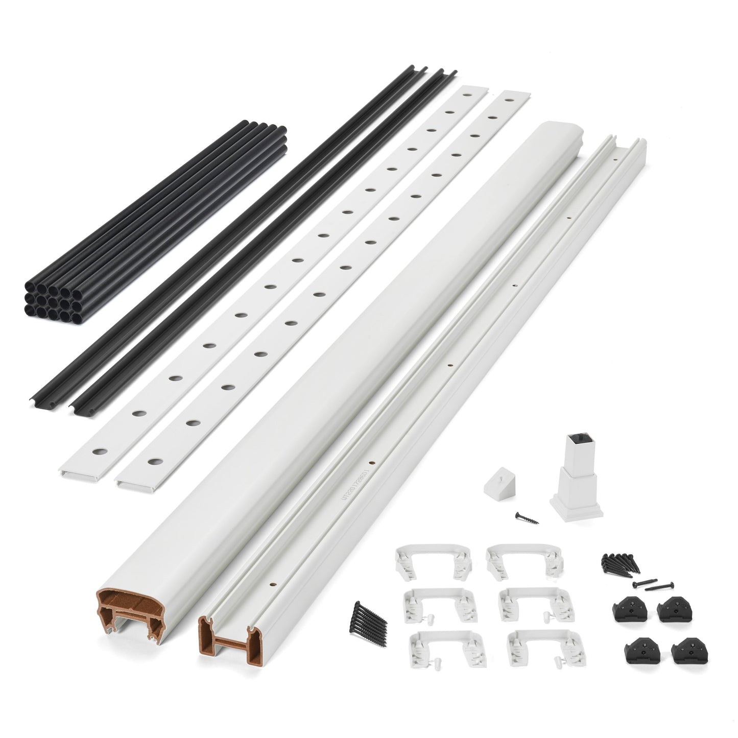 Trex Transcend 6-ft x 42-in Classic White Composite Deck Rail Kit