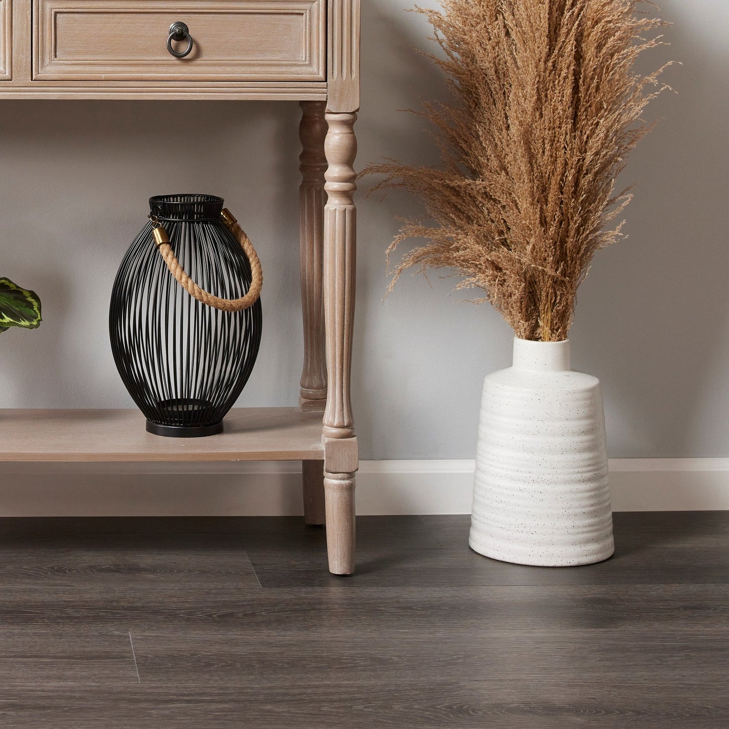 Lucida USA Maxcore Storm Black 7-3/32-in Wide x 48-in L x 6-mm Thick Waterproof Interlocking Luxury Vinyl Plank Flooring (24.5-sq ft Carton)