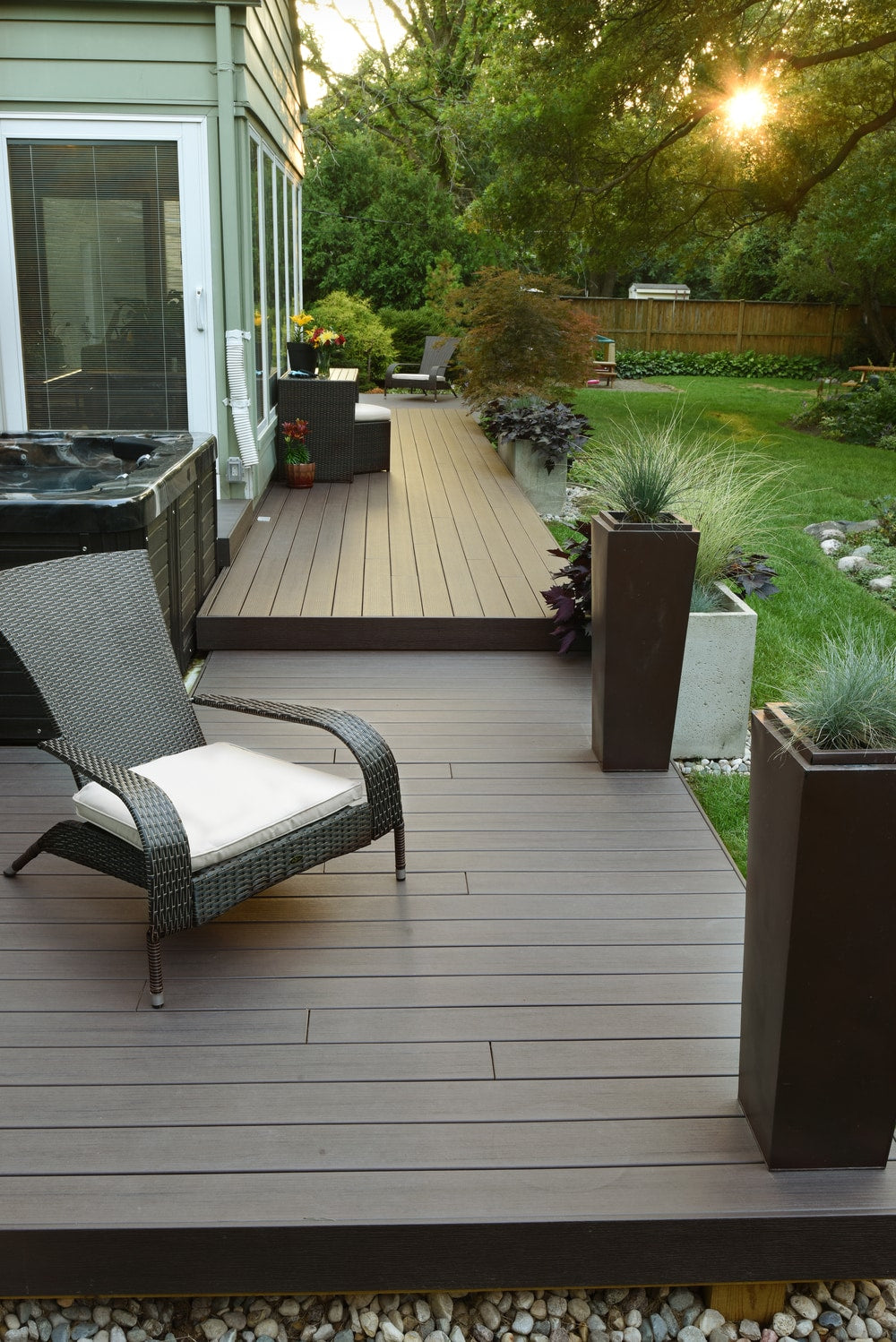 TimberTech Legacy 1-in x 12-in x 12-ft Composite Espresso Fascia Deck Board (Actual Size: 0.5-in x 12-in)