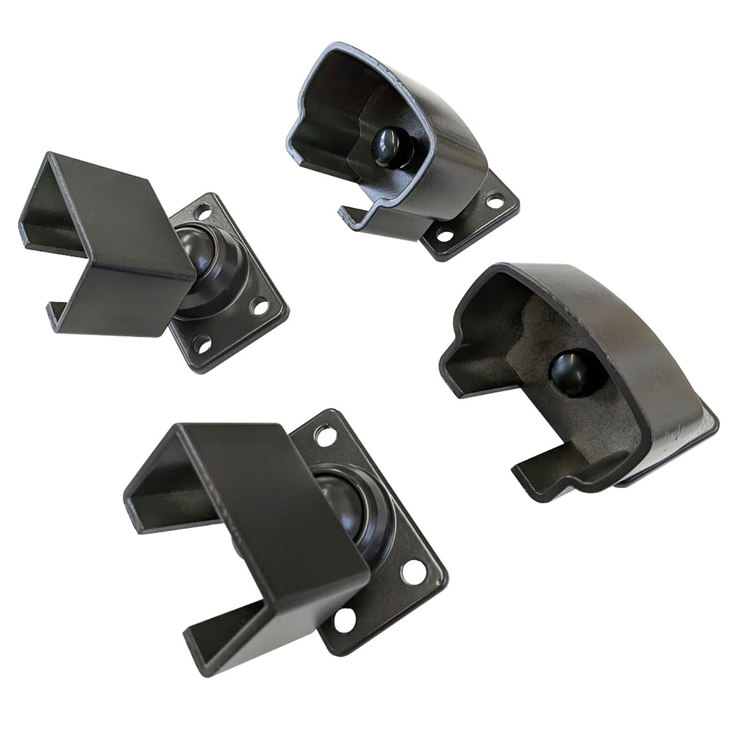 Wolf Handrail 2-in Charcoal Bronze Cast Aluminum Angle Bracket For Metal Fence