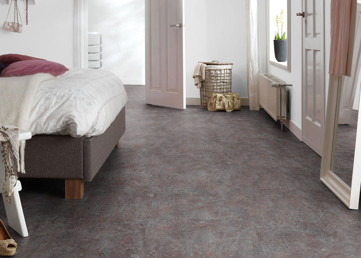 Forbo Flooring Systems Marmoleum Cinch Loc Seal Oyster Mountain 10-mm T x 12-in W x 36-in L Waterproof Tile Look Laminate Flooring (20.34-sq ft / Carton)