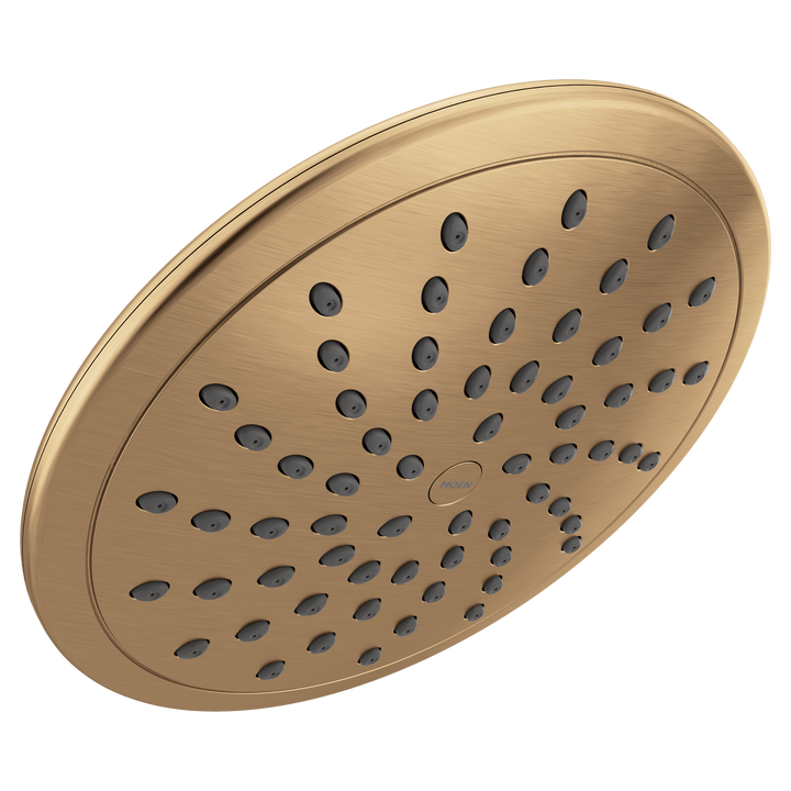 Moen Eco-Performance 1-Spray 8 in. Single Wall-Mount Low-Flow Fixed Rain Shower Head in Oil Rubbed Bronze