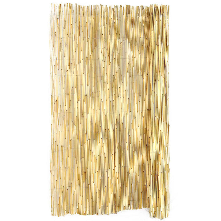 Backyard X-Scapes 4-ft x 8-ft Bamboo No Dig Fence Panel