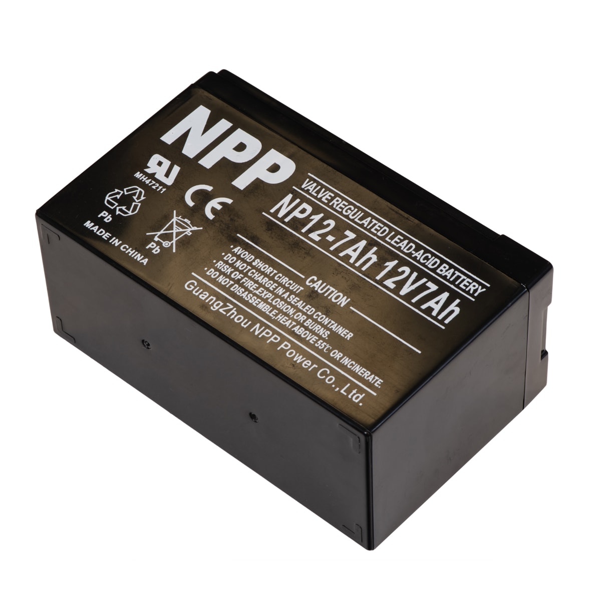 Ghost Controls 12-Volt Replacement Battery for Driveway Gate Opener - Sealed Spill-Proof, 3-5 Year Life Expectancy